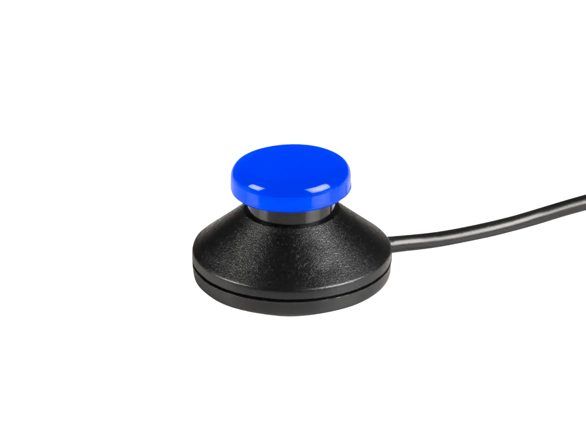 Picture of BASIC BUTTON DOME (300MM) - BLUE