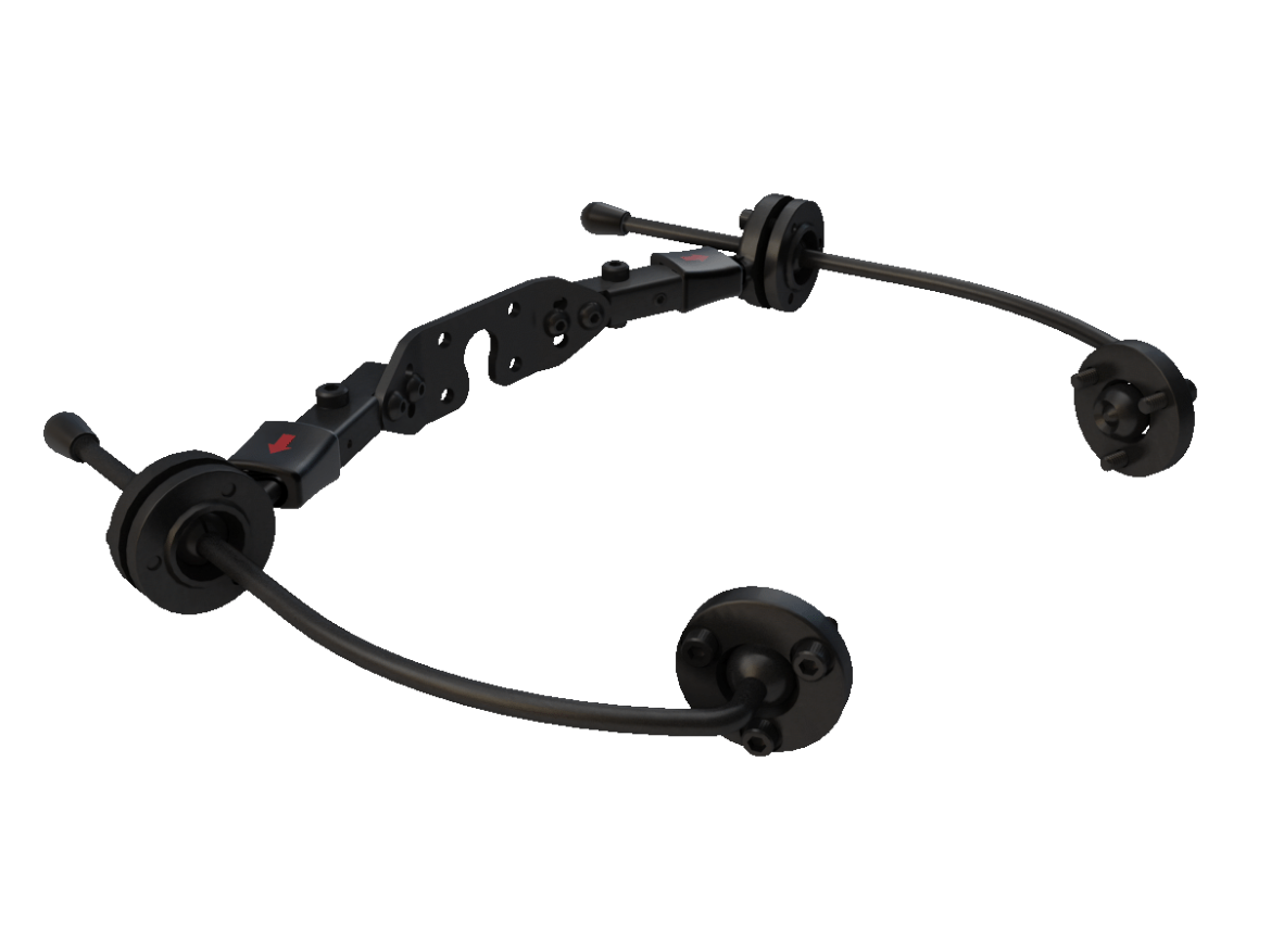 Picture of LOW PROFILE FACIAL SWING AWAY RECEIVER 2PT- LT+RT