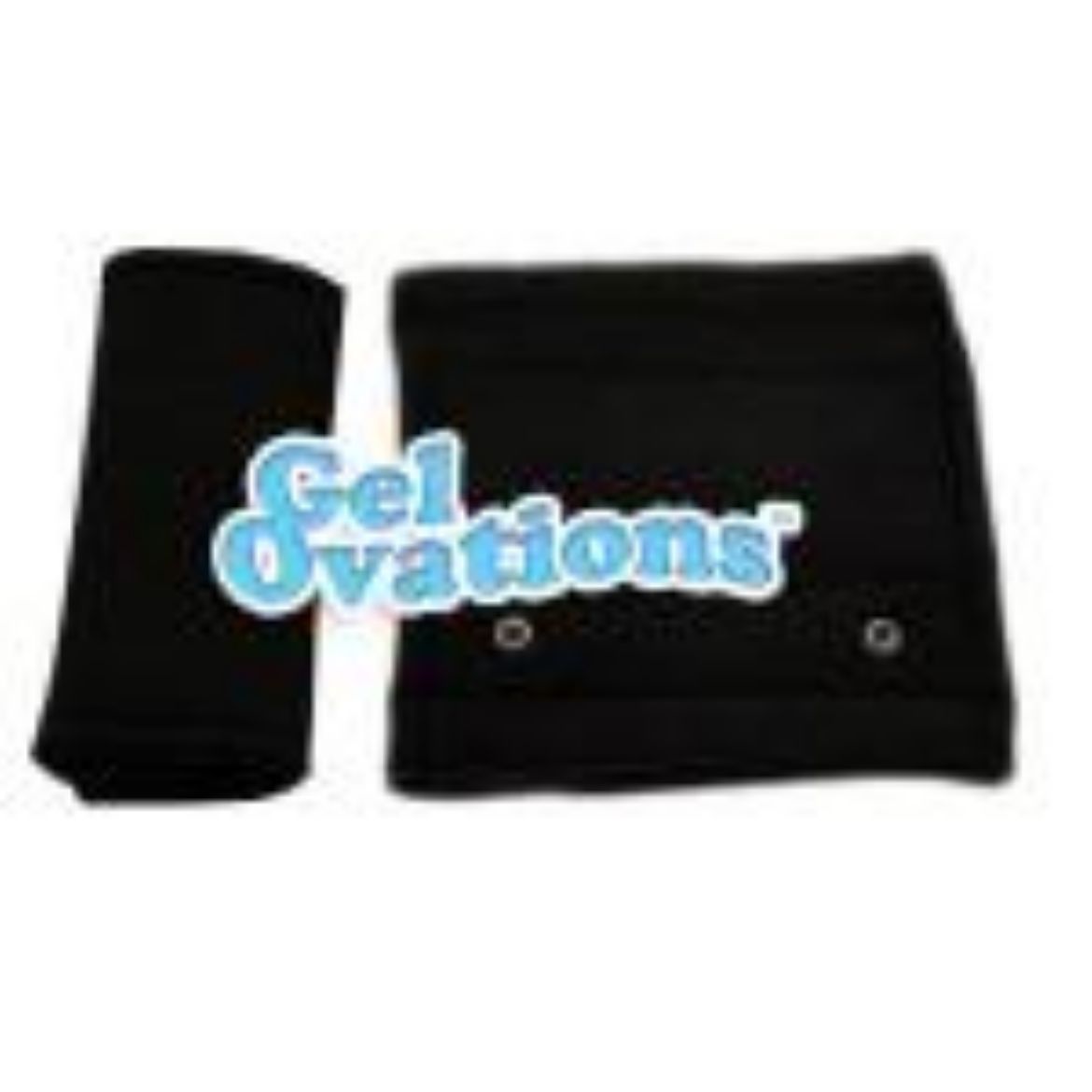 Picture of 5" VELCRO® ON GEL STRAP COVER W/ GROMMETS (FITS 1" OR 2" WIDE) (PAIR)