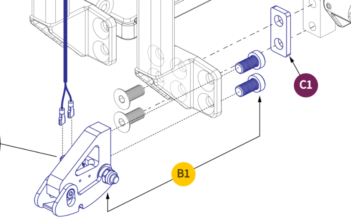 Picture of SWITCH ASSY, FOOT PLATE [TB3 AFP]