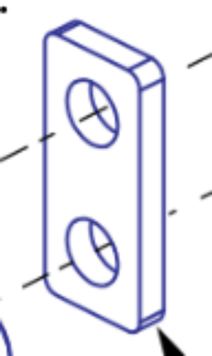 Picture of SPACER FOR MEC2102391