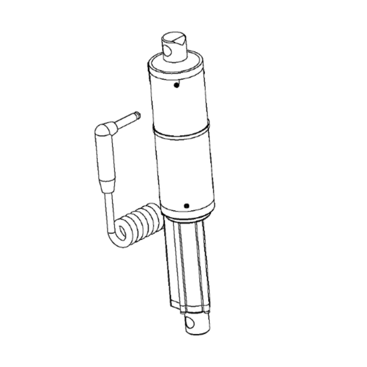 Picture of ACTUATOR, 800N FORCE, 55MM STROKE, INTERNAL LIMITSWITCH