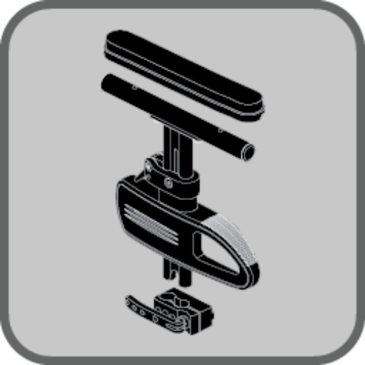 Picture for category Pediatric Quick Release Height Adjustable Armrest