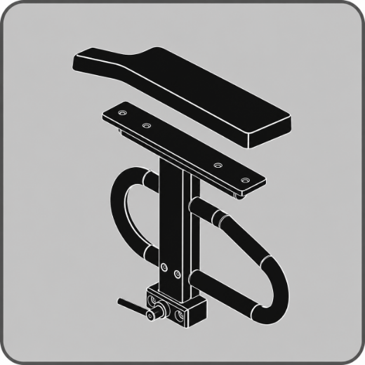 Picture for category Bariatric HD Drop in Armrest