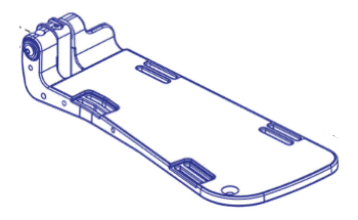 Picture of FOOTPLATE ASSY 5" X 11", 10-16" LENGTH - RIGHT