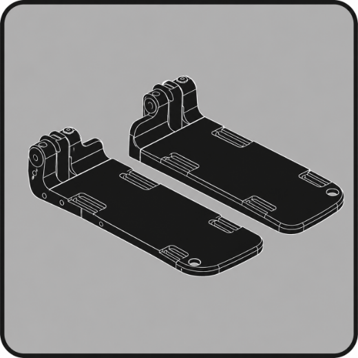 Picture for category 5x11 Footplates
