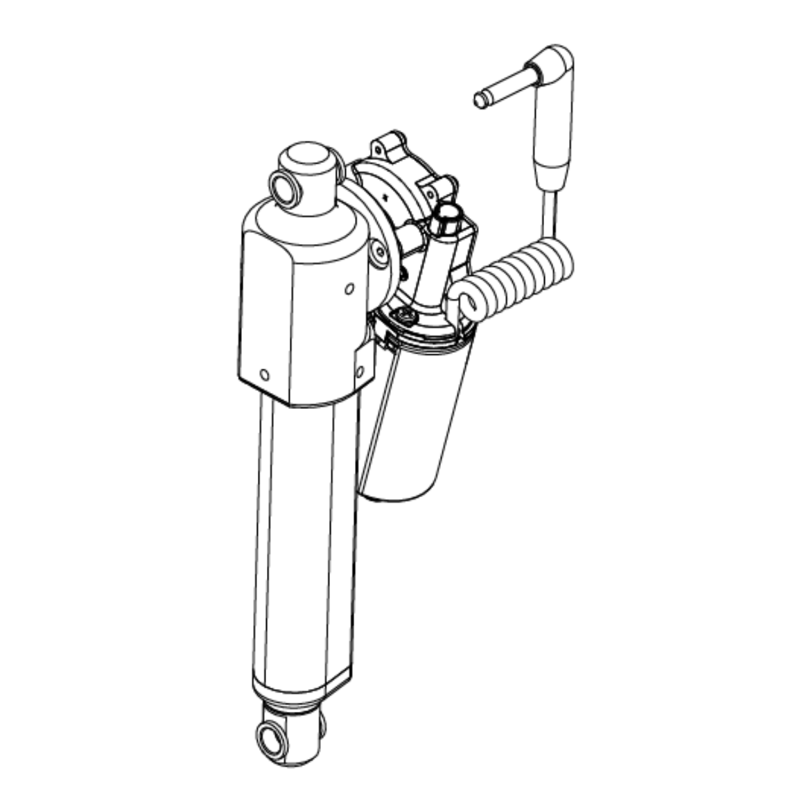 Picture of ACTUATOR, REAC, 4KN, 4.5MM/S\, INST LENGTH 245-257STROKE LENGTH 91-103.