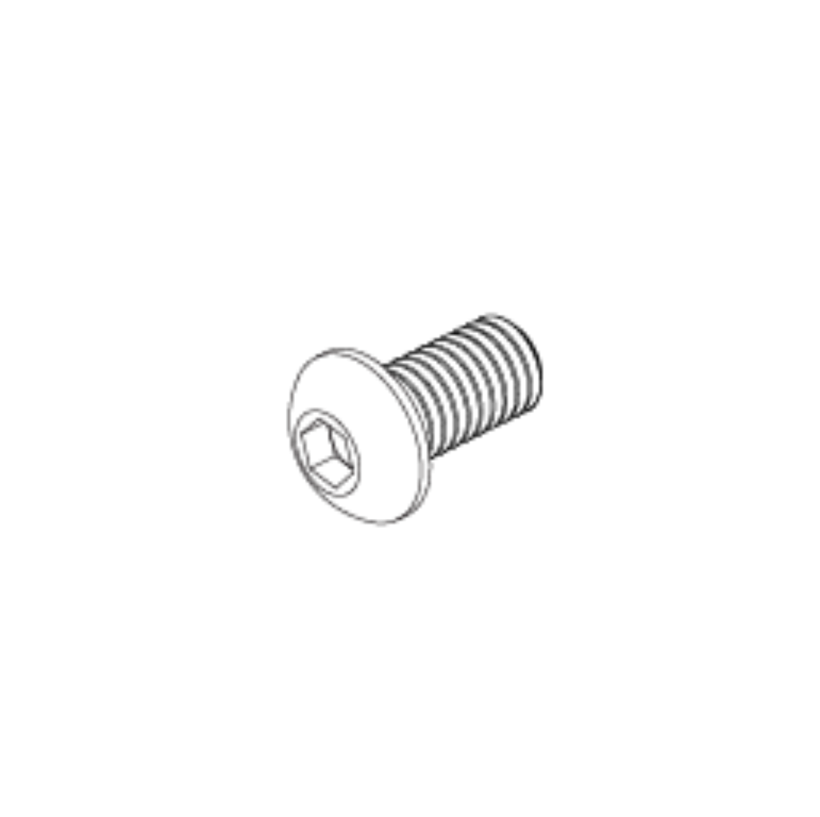 Picture of SCREW,BHCS,BLACK ZINC, M5-8