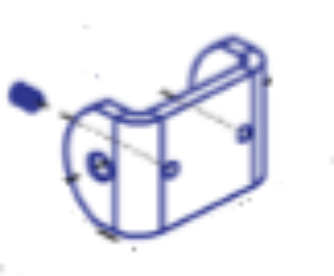 Picture of CALF PAD REAR SUPPORT