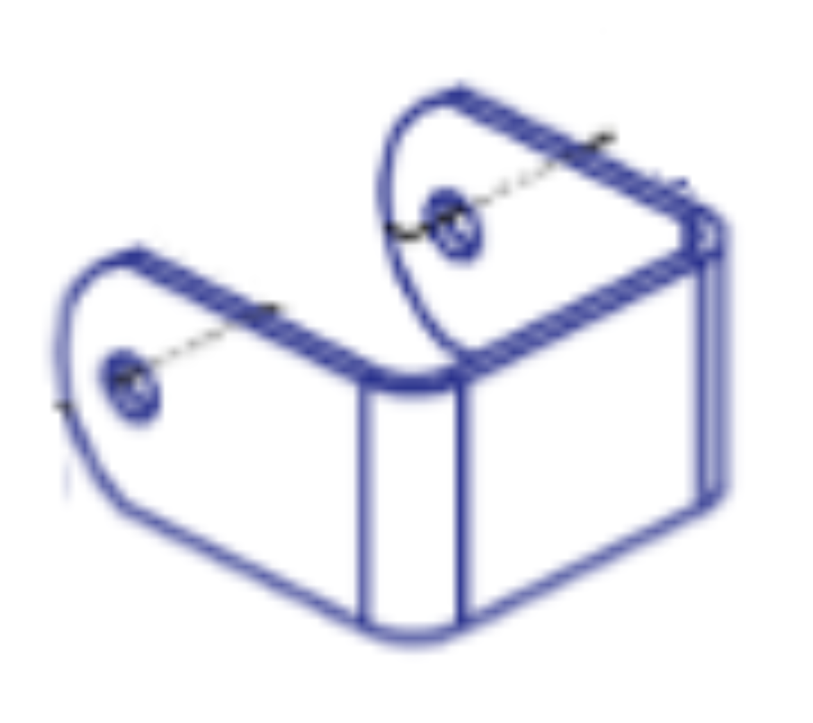 Picture of CALF PAD SLEEVE BRACKET