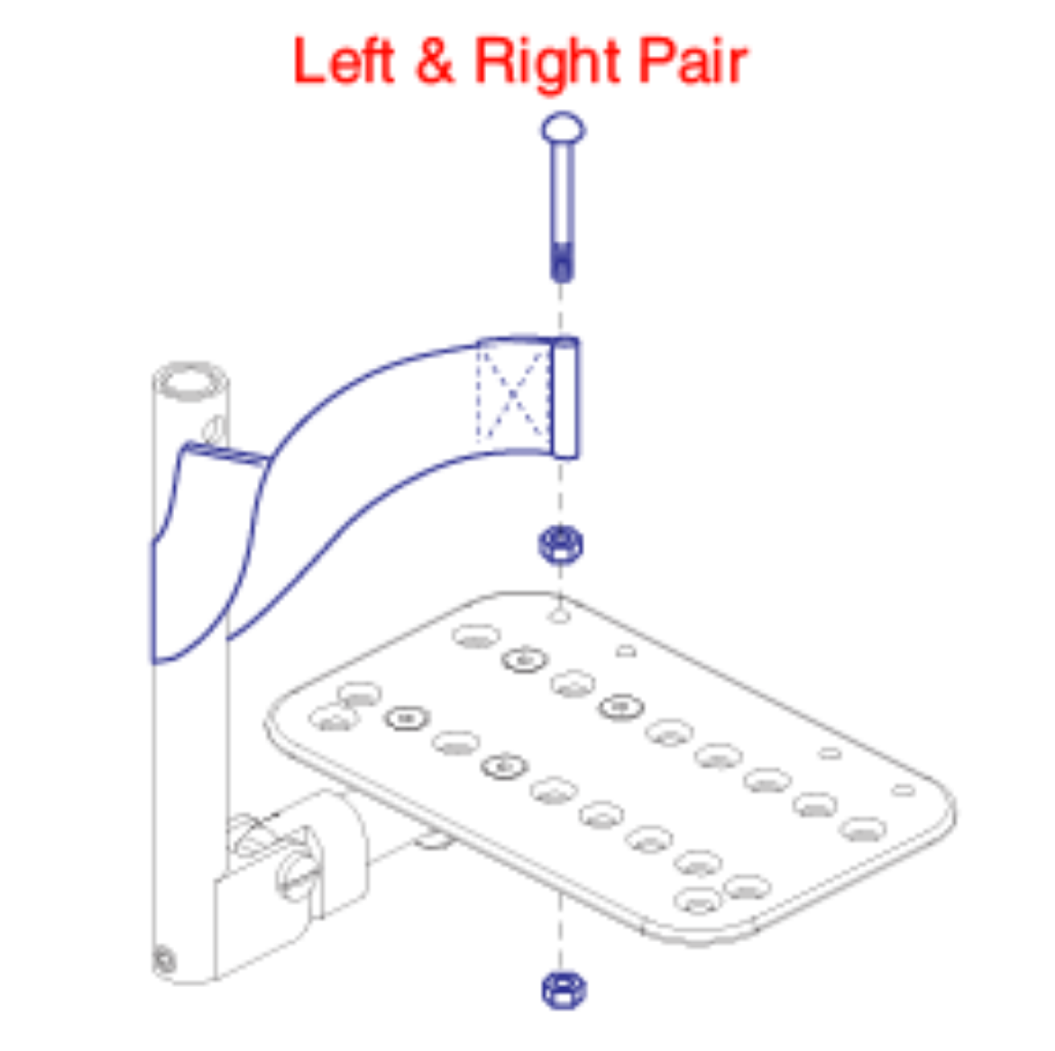 Picture of HEEL LOOP PAIR, 10 1/2"
