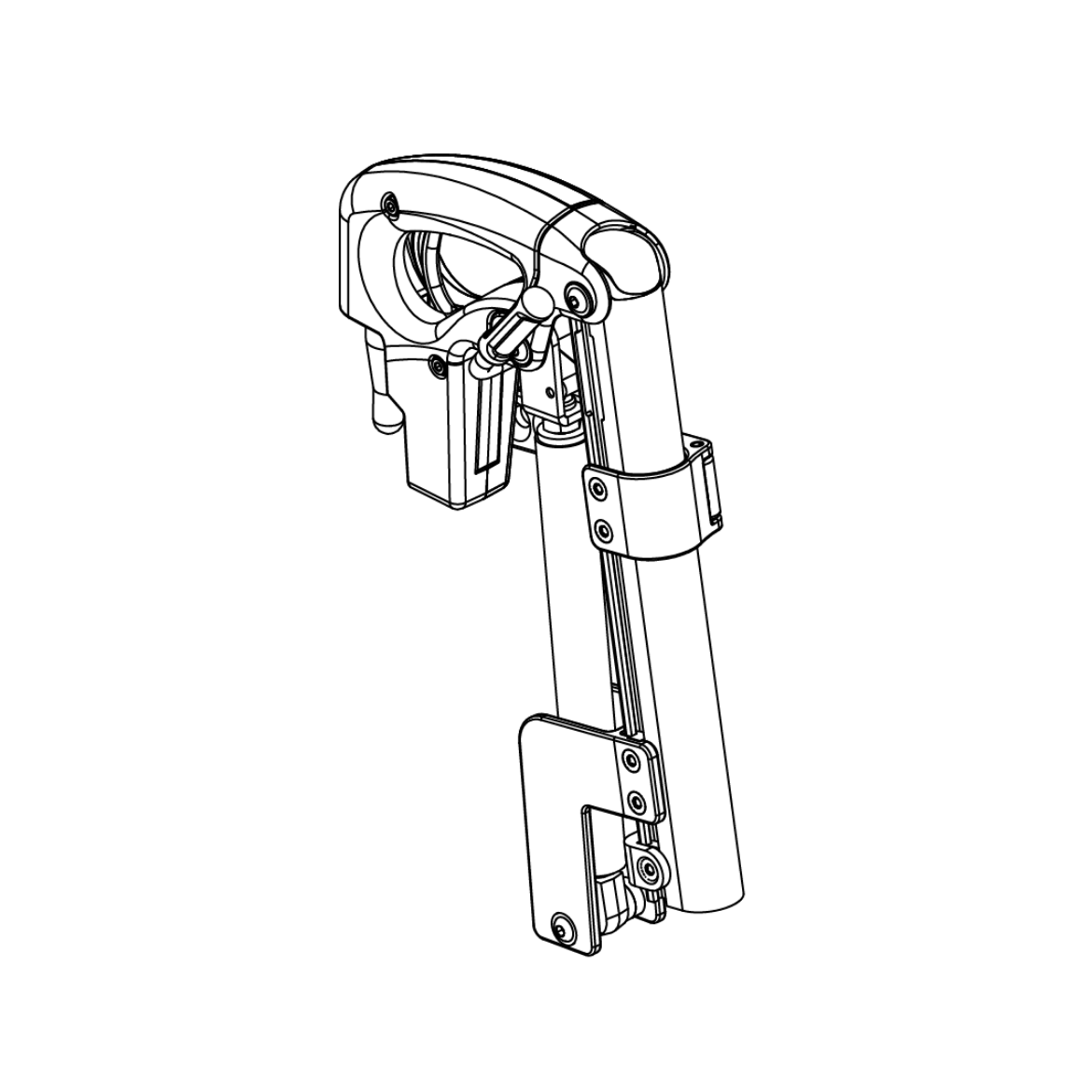 Picture of STANDARD MANUAL ELR ASSEMBLY, 8.5 TO 17 INCH, RIGHT