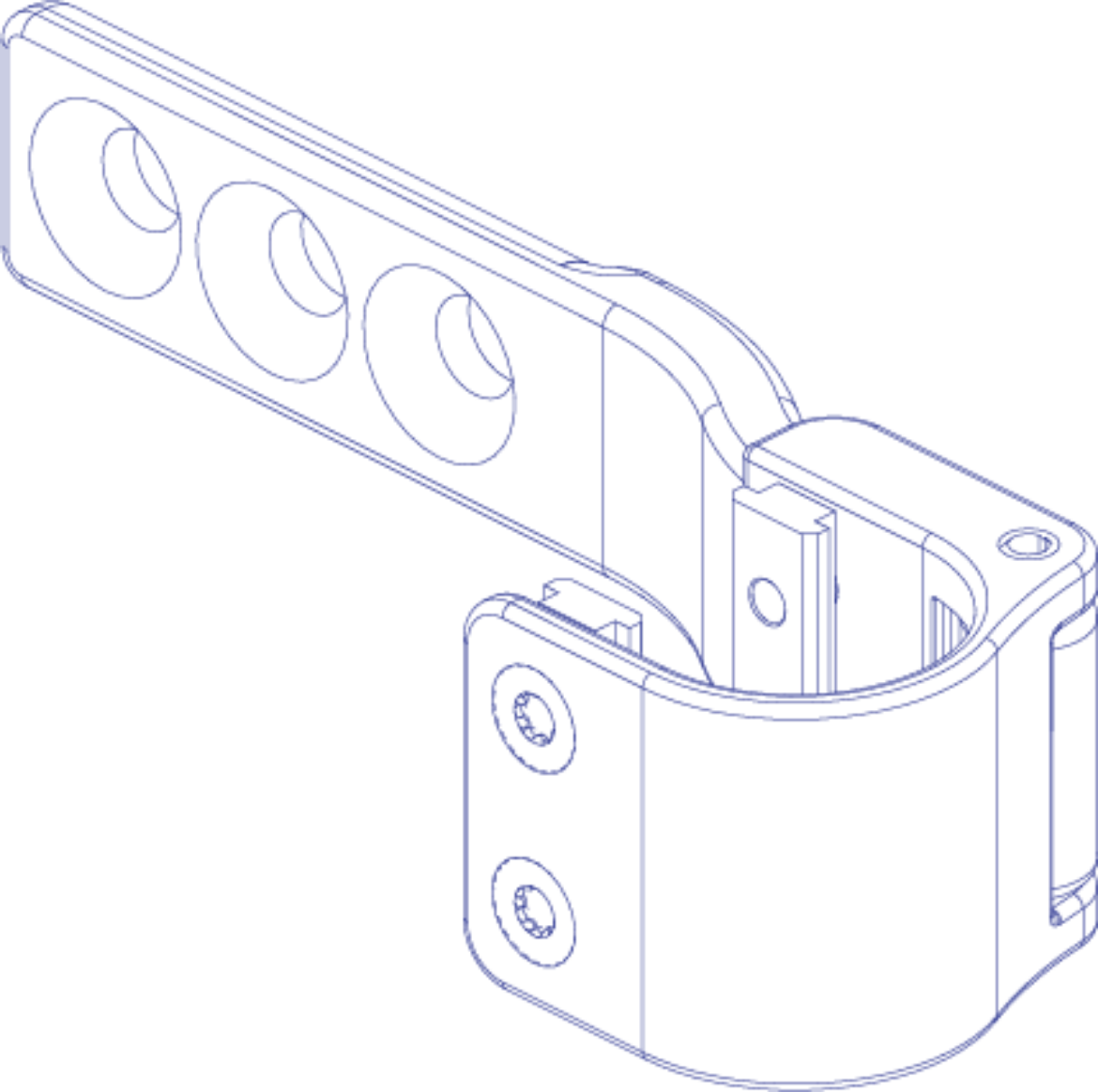Picture of CALF PAD BRACKET ASSEMBLY