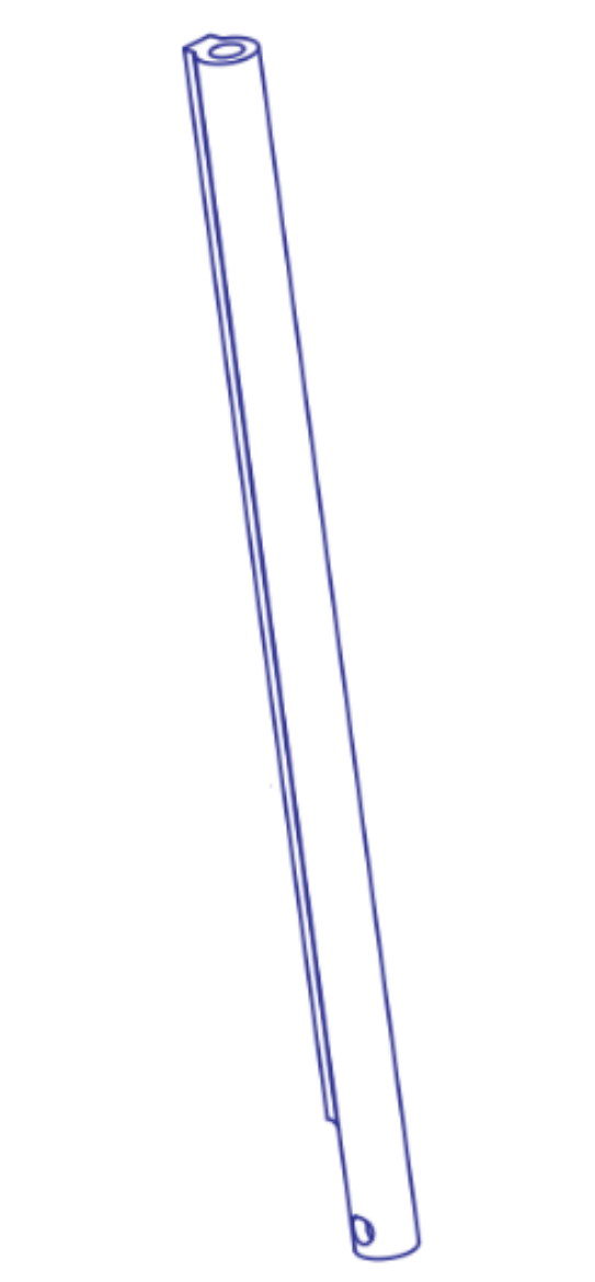 Picture of FOOT DROP BAR, LONG, ANGLE ADJUSTABLE