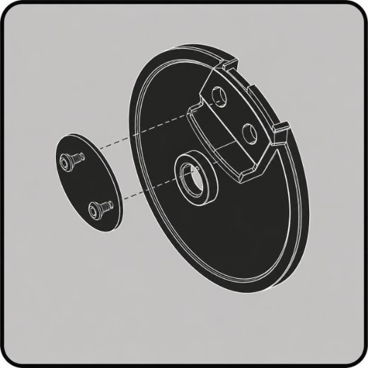 Picture for category 6" Caster Wheel Side Cover