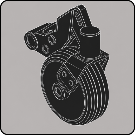 Picture for category 8" Caster Arm Assemblies