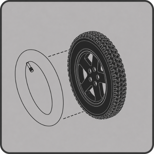 Picture for category 3" x 14" Pneumatic