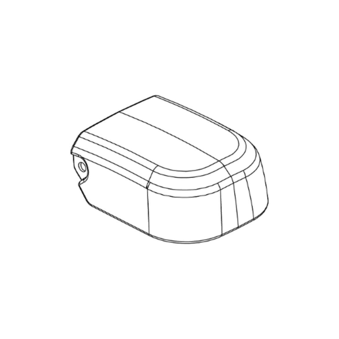 Picture of PLASTIC CAP, CASTER ARM