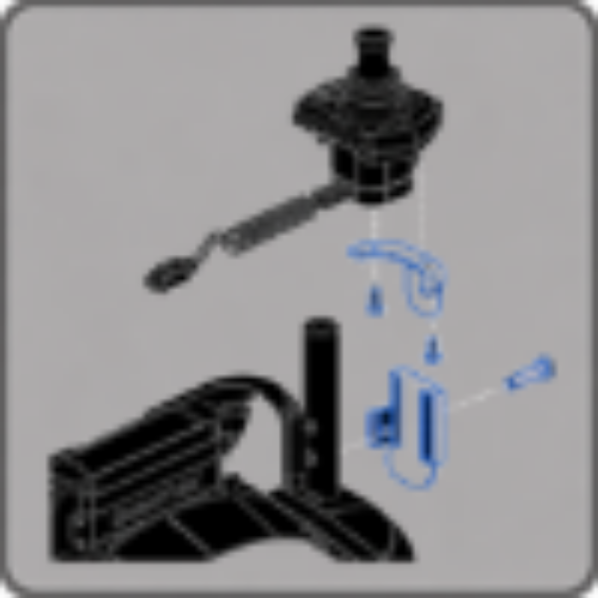 Picture of QL3 Attendant Control TB4 Power Recline/Static Mounting