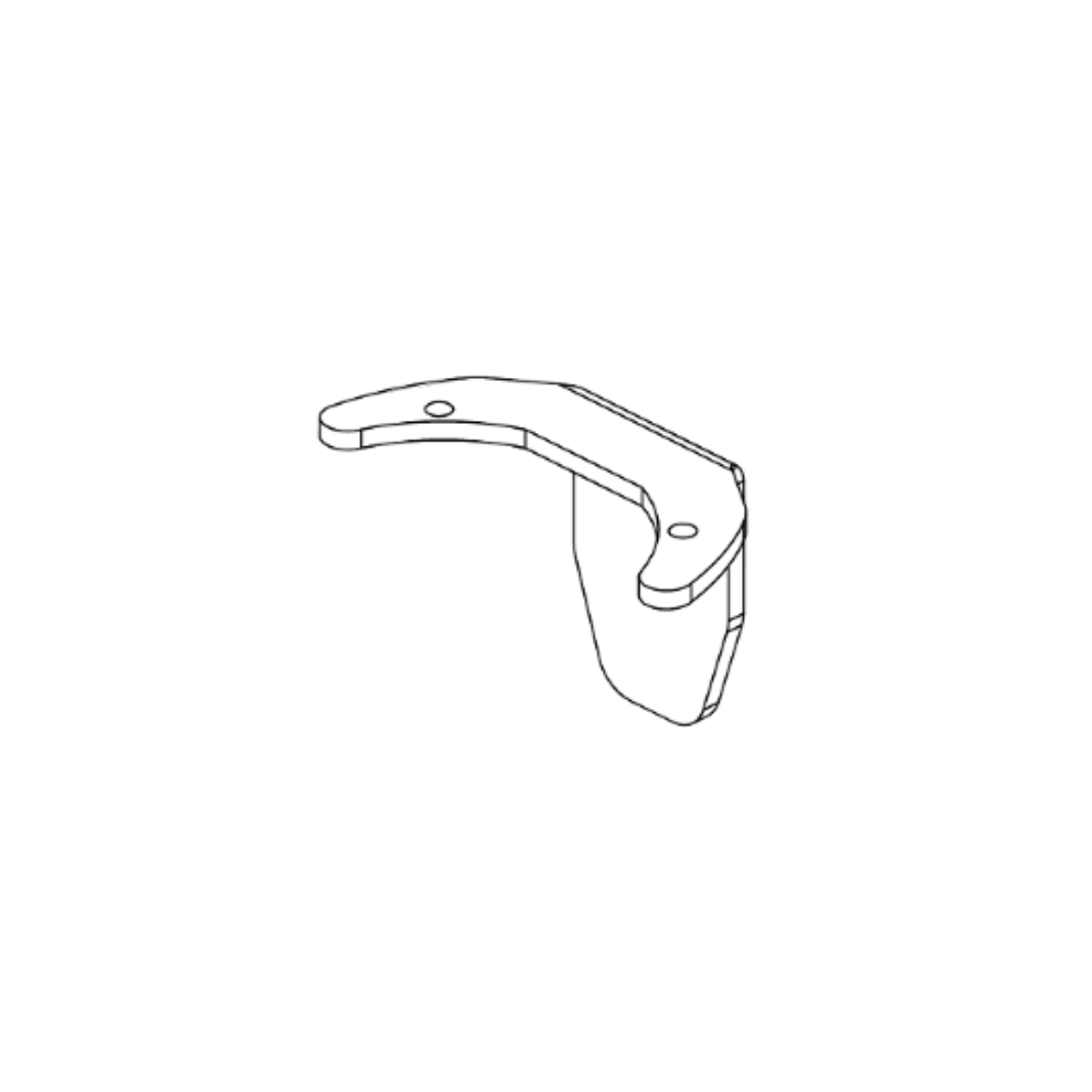 Picture of Q-LOGIC STAND ALONE ATTENDANT BRACKET