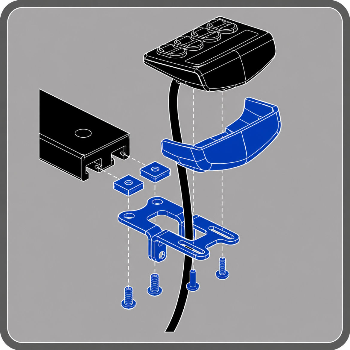 Picture of i-Access Module - TB4 Armrest Mount