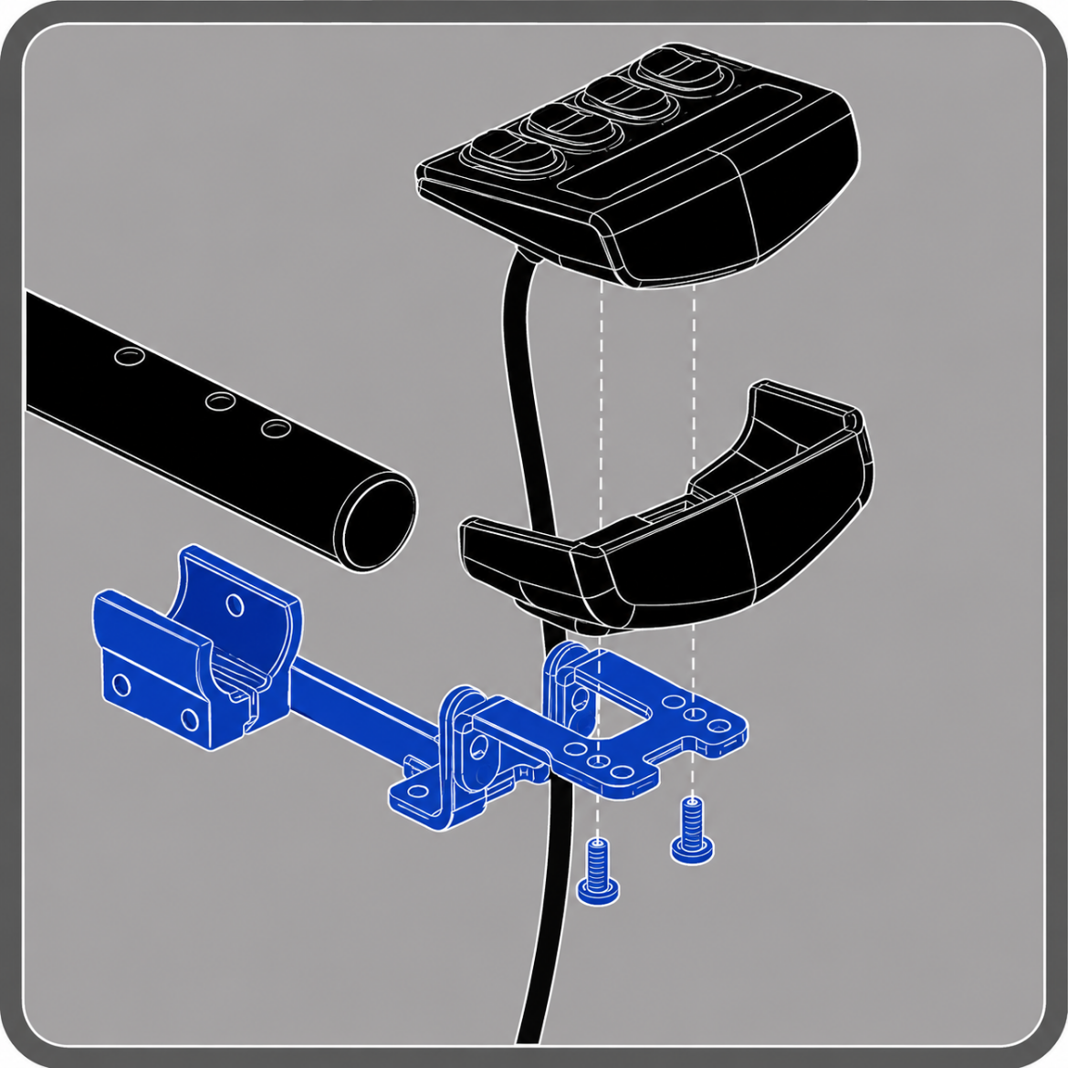 Picture of i-Access Module - Frame Mounted/Modular Armrest Mount