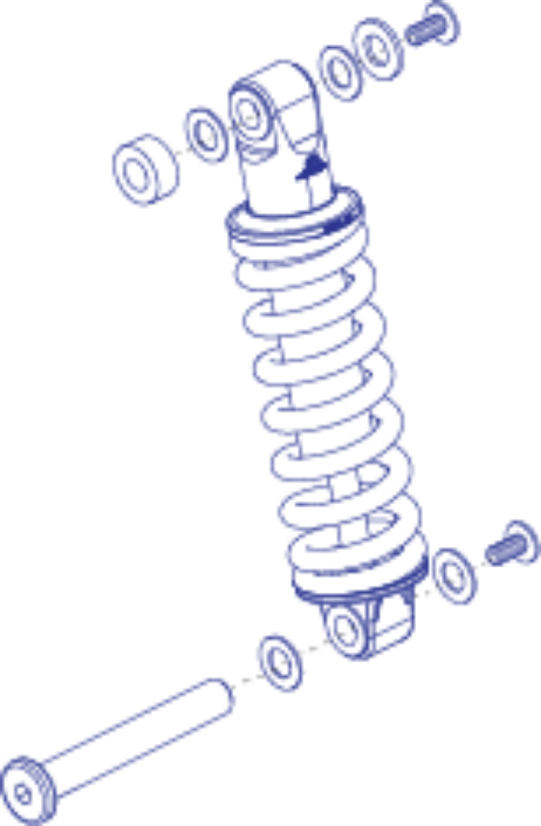 Picture of QA1 COIL-OVER II ASSY 350LB/IN