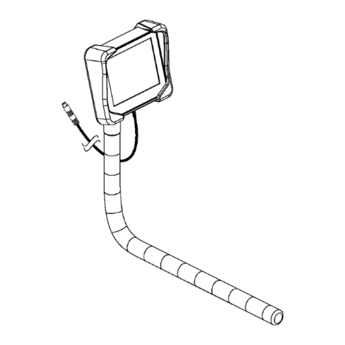 Picture of QBC, SCREEN HINGE ASSEMBLY, W/GOOSENECK