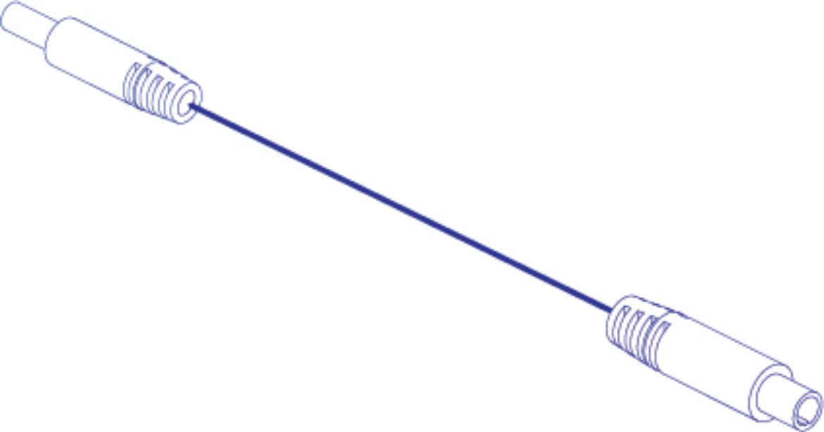 Picture of HARNESS, 4 PIN MINI-DIN EXTENSION CABLE, L = 1400