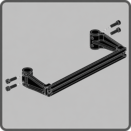 Picture for category Accessories Bar - TB3/TB4 Power Recline/Static Back