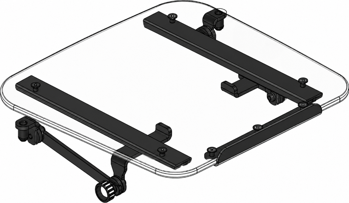 Picture of LAP TRAY ASSEMBLY, 15W, CLEAR