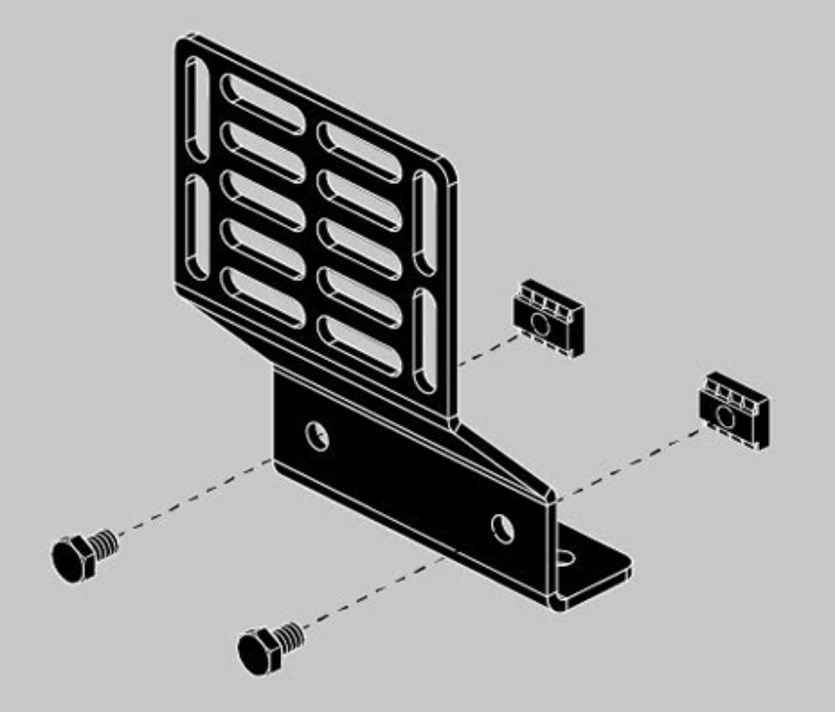 Picture of ACCESSORY MOUNT,OUTDOOR UTILITY KIT,SLOTTED BRKT,W/ MOUNTING HARDWARE
