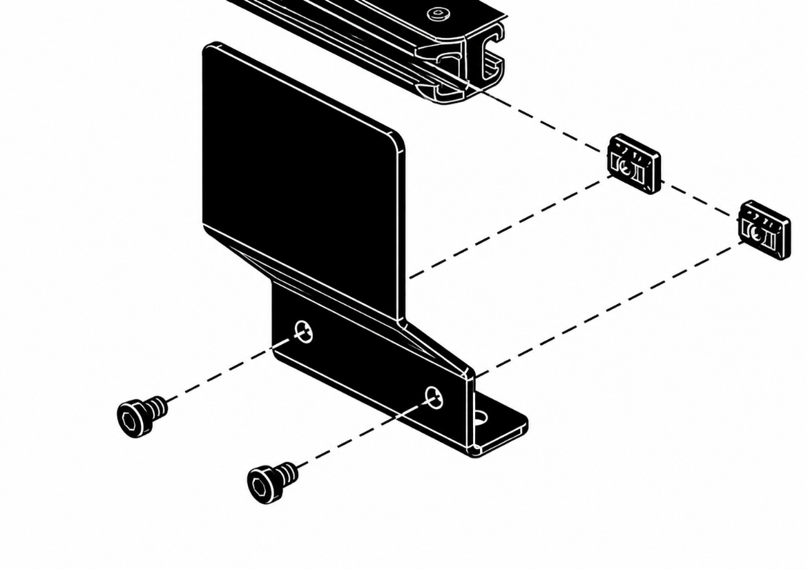 Picture of ACCESSORY MOUNT,OUTDOOR UTILITY KIT,NON-SLOTTED BRACKET W/ MOUNTING HARDWARE