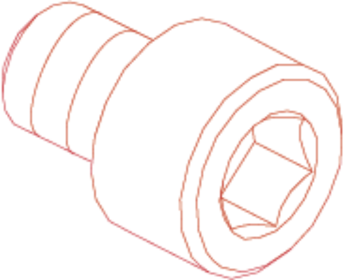 Picture of SCREW,SOCKET HEAD,M6X1 X 8