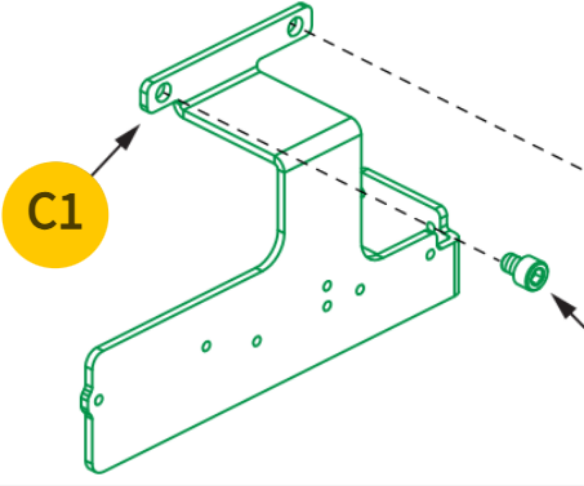 Picture of BASE MOUNTED MODULES BRACKET