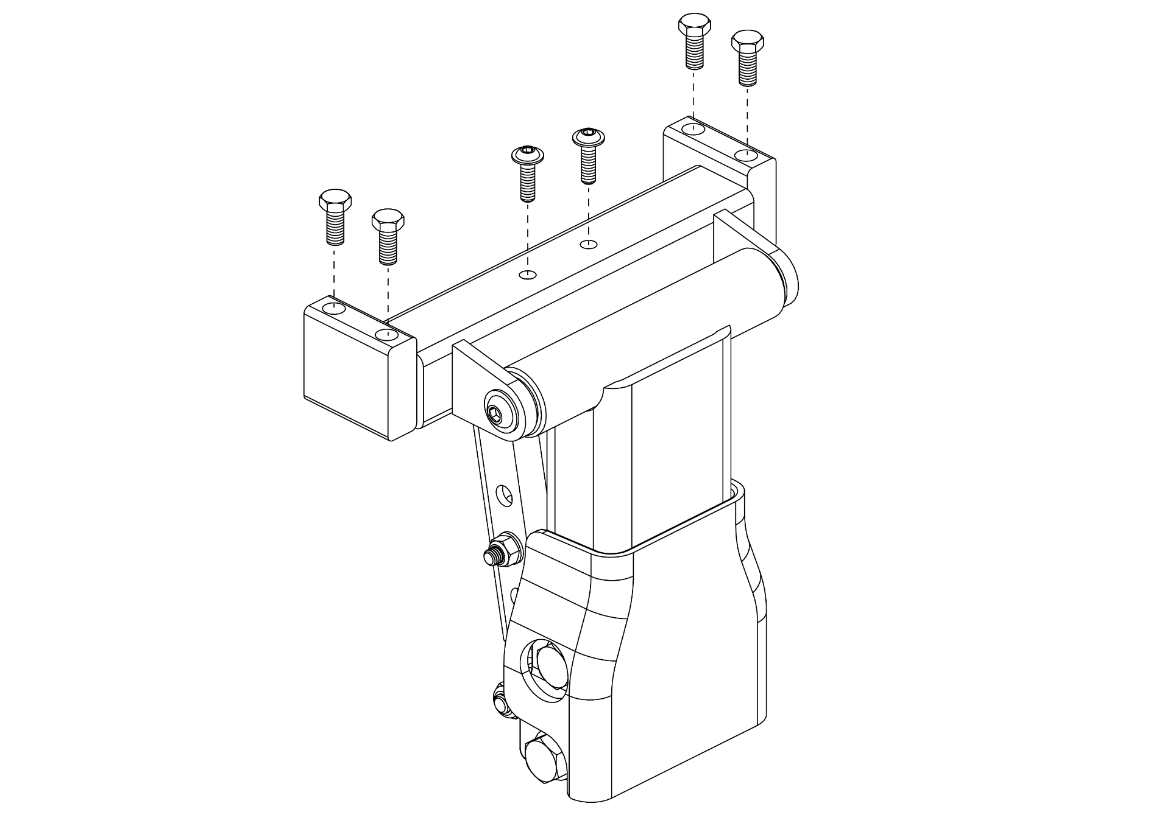 Picture of Basic High Mount 8" - 10" Upper Assembly