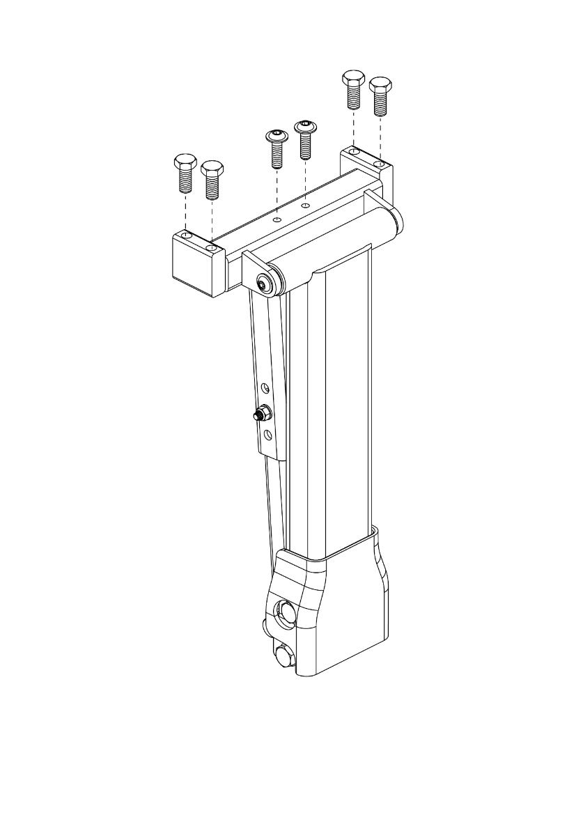 Picture of Basic High Mount 14" - 19" Upper Assembly