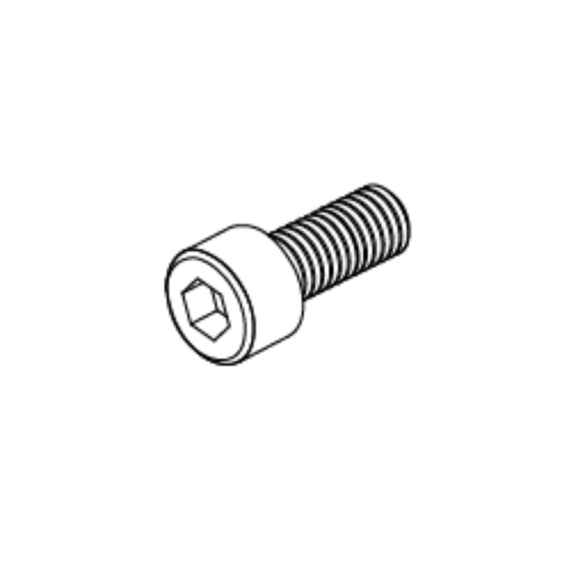 Picture of SCREW, BLACK ZINC 0.750" GRADE 8 W/NYLON PATCH