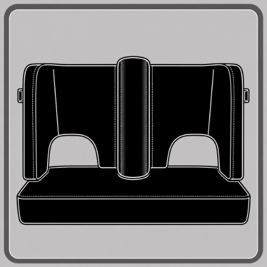 Picture for category Padded Foot Support (Double) With Divider