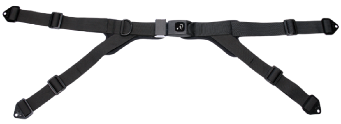 Picture of LARGE, PUSH BUTTON, 4 POINT, V-STYLE PAD - 1.5" WEBBING