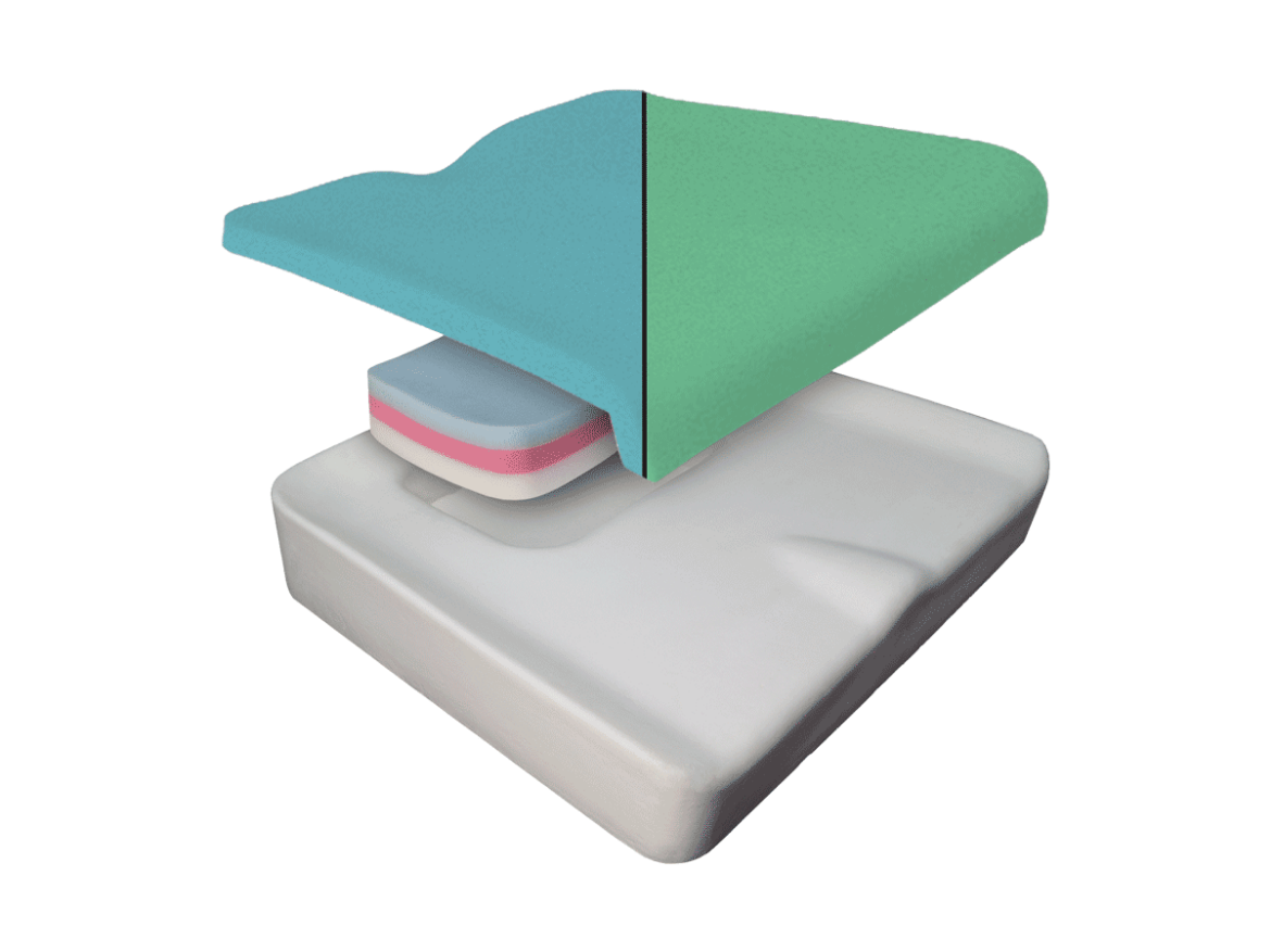 Picture of 30x18 SPECTRUM FOAM CUSHION, FRG TOP FOAM, URETHANE LINER, COOL CORE CVR