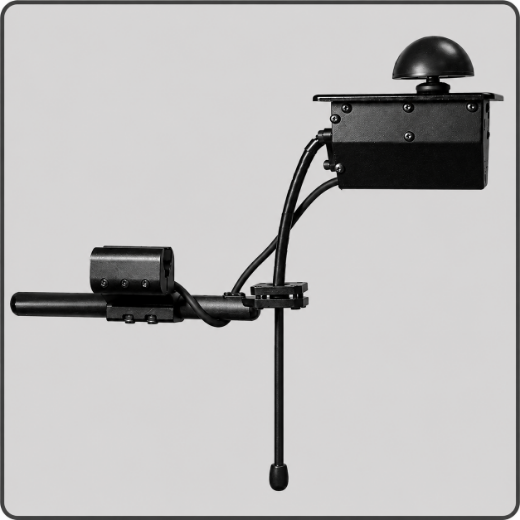 Picture for category Mushroom Joystick - Fixed Armrest Mount