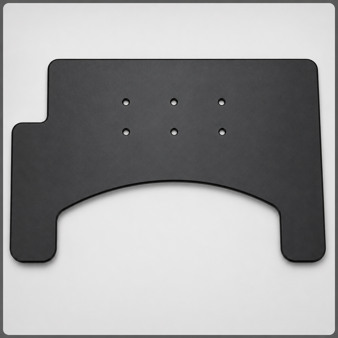 Picture of MEDIUM TRAY, WITH CUT OUT - 22 WIDE X 22 DEEP BODY CUT OUT: 14W X 8D