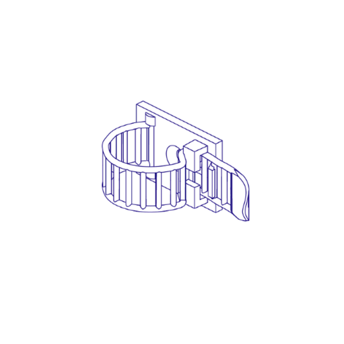 Picture of WIRE CLIP,REUSABLE,BLACK,PLASTIC