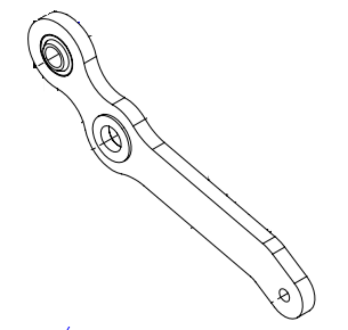 Picture of LINK, UPPER SCISSOR, ASSEMBLY, TB4