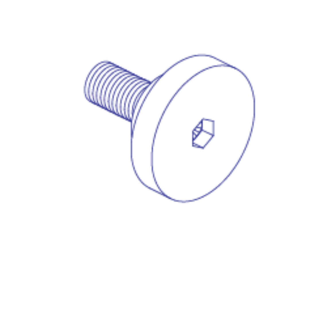 Picture of THUMB SCREW, CUSTOM, M6X1.0, TB4