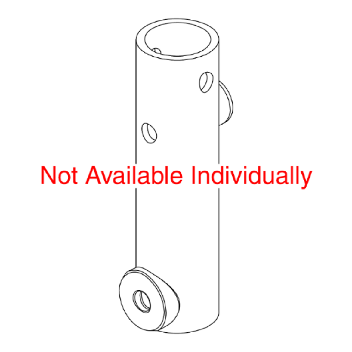 Picture of BACK CANE SUPPORT TUBE WELDMENT