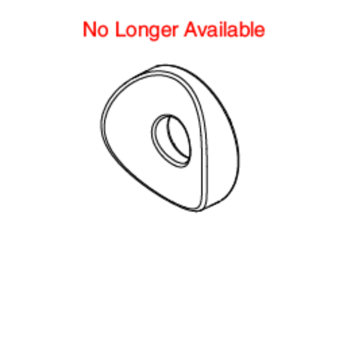 Picture of WASHER,COPED,BLACK,NYLON
