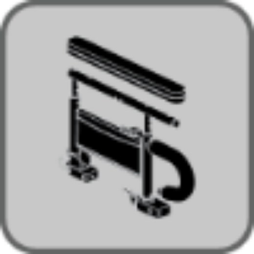 Picture for category 2-Post, Flip Back, Height Adjustable, Removable Armrest