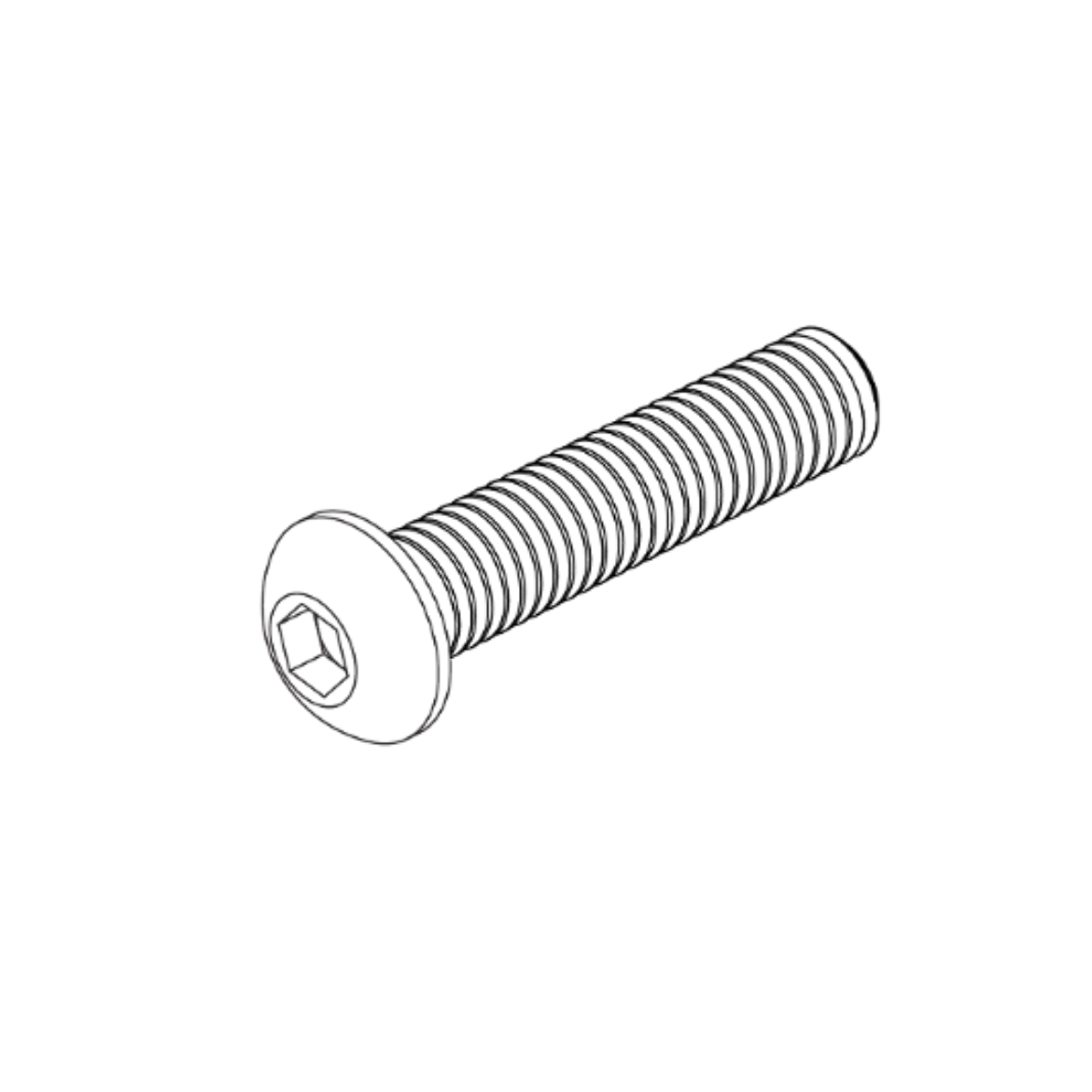 Picture of SCREW, BUTTON HEAD SOCKET